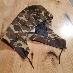 RARE Carhartt detachable hood. Vintage camo